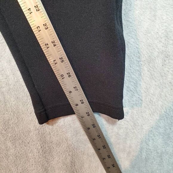 Vtg Adidas Pants Men Medium Black Y2K Track Tapered Ankle Zip Sweat Joggers - Picture 4 of 8